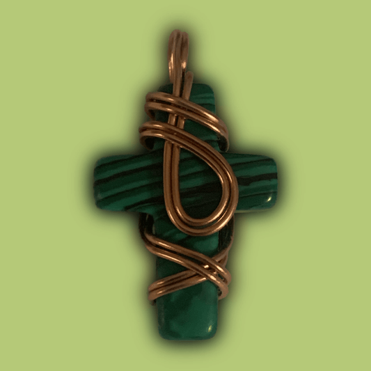"Caring Cross" DIY Wire Wrapping Kit For Beginners - Alexandrite Creations