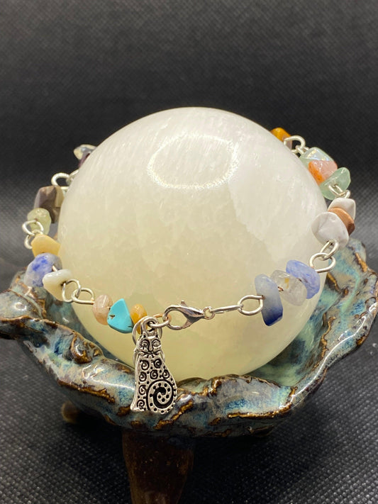 "Crystal Confetti" Multi Crystal Confetti Bracelet - Alexandrite Creations